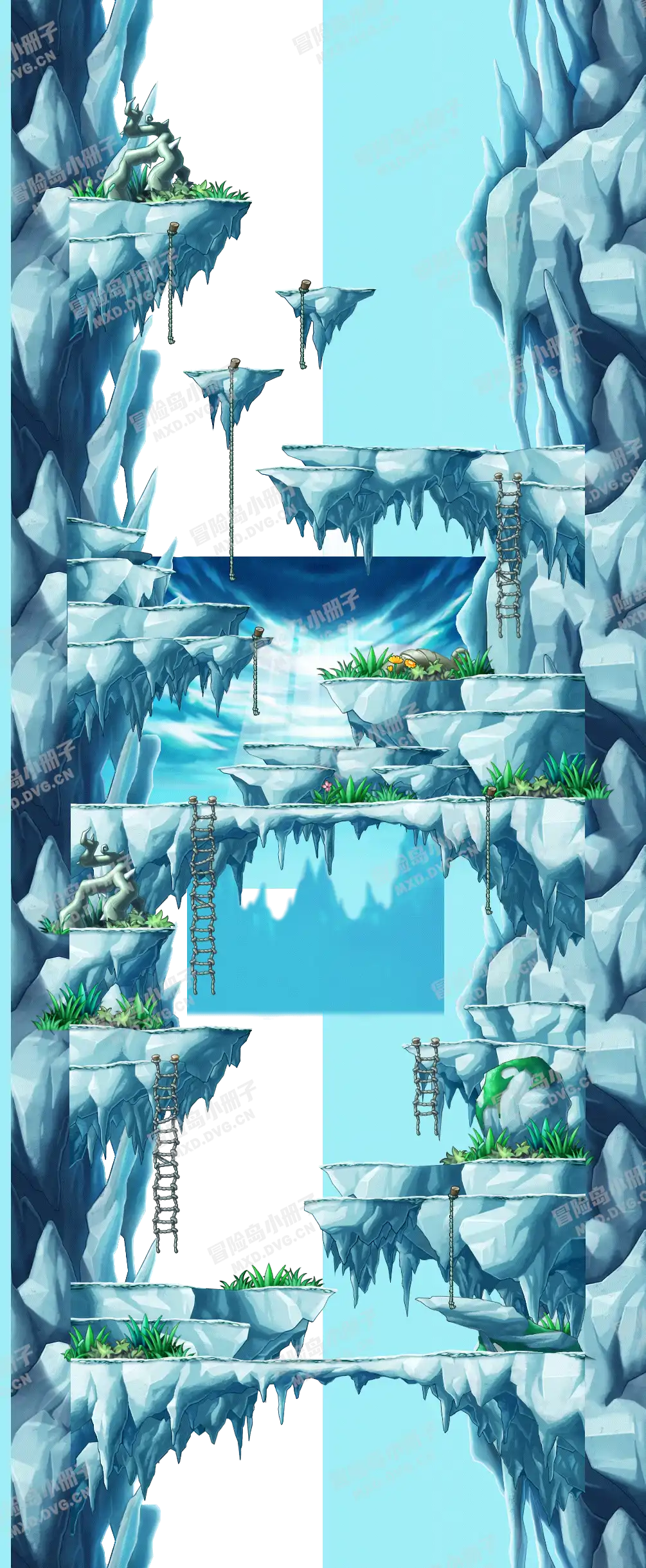 峡谷西边